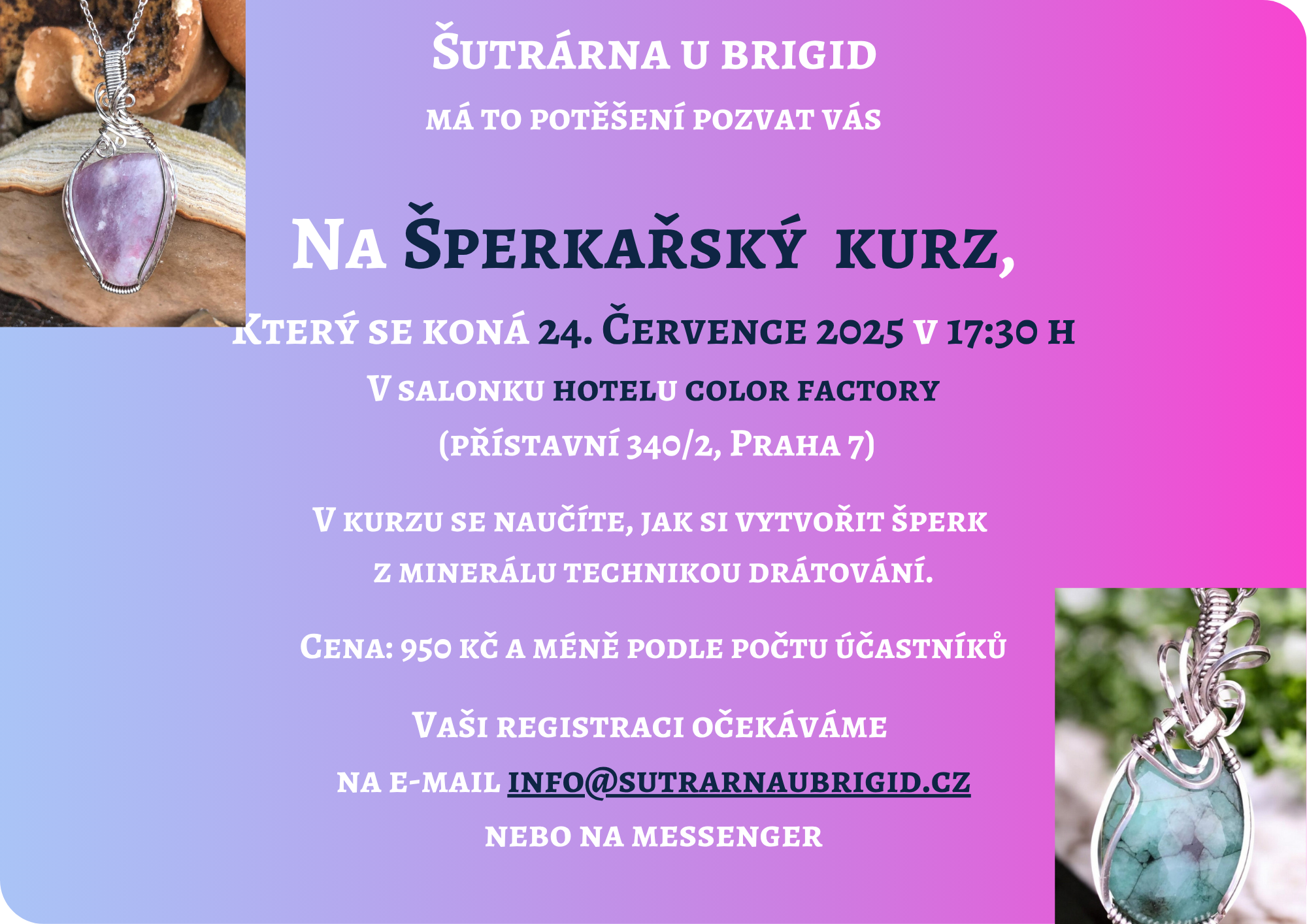 Leták na kurz Praha Extol VII (A4 (na šířku))